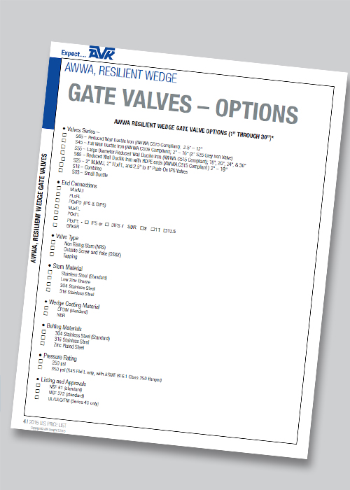 Gate Valve Sign-Off