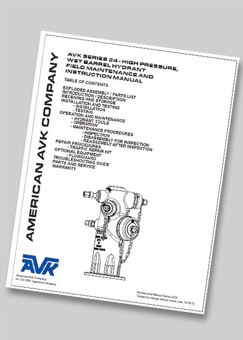 Series 2422/2472/2492 Field Maintenance & Instruction Manual Post-2017