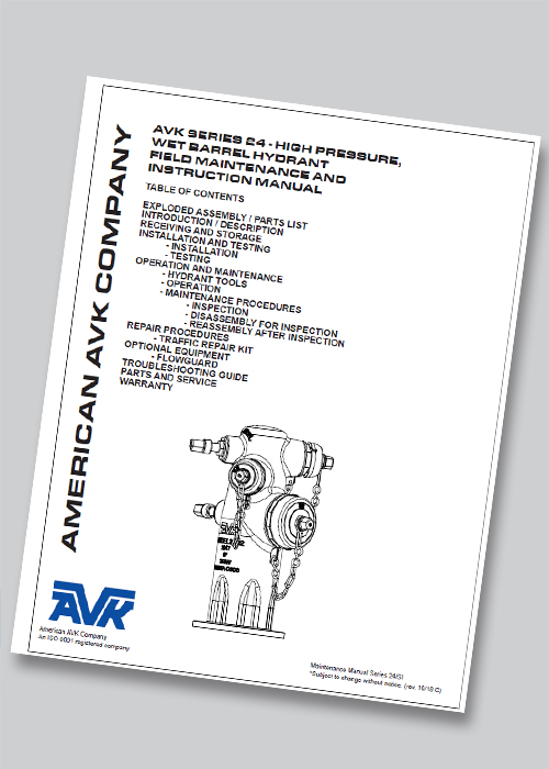 Series 2442/2452 Field Maintenance & Instruction Manual Post-2017