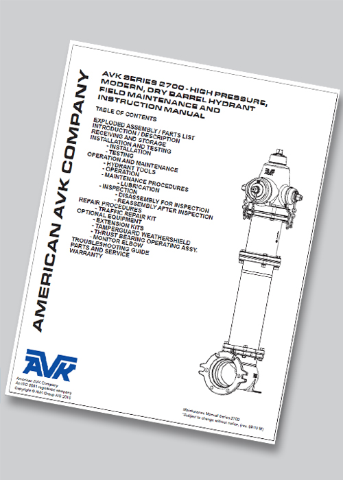 Series 2700 Field Maintenance & Instruction Manual