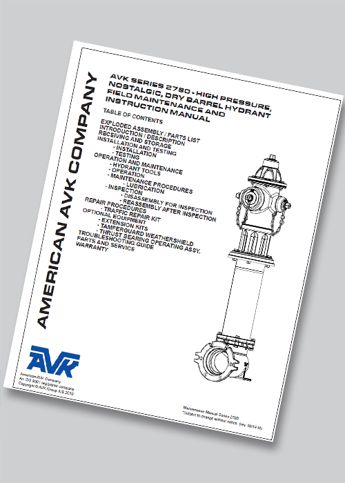 Series 2780 Field Maintenance & Instruction Manual