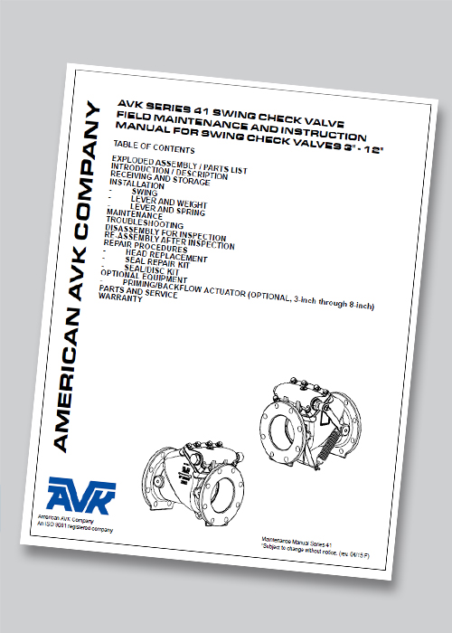 Series 41 Field Maintenance & Instruction Manual