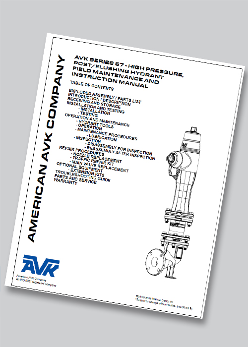 Series 67 Field Maintenance & Instruction Manual