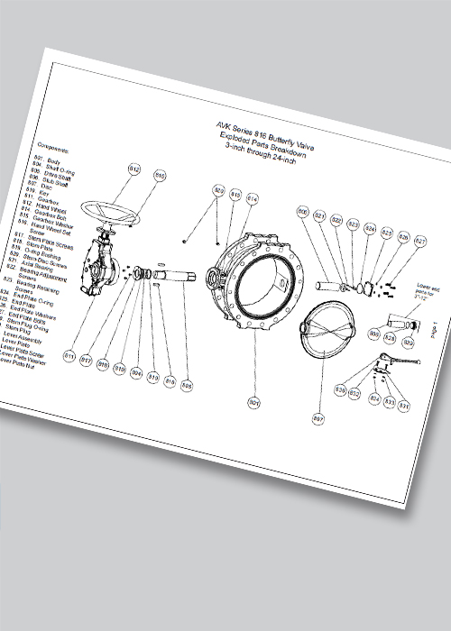 Series 816 Parts List